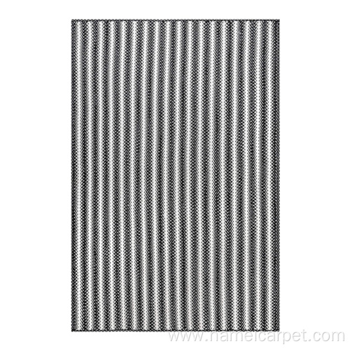 black and white Outdoor Patio carpets and rugs